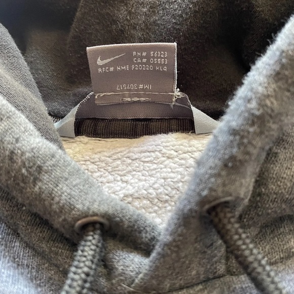 Y2k Nike Embroidered Swoosh Hoodie size large see desc - Picture 6 of 8